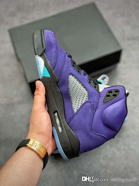 2020 release air authentic 5 alternate grape men basketball shoes 5s grape ice black clear new emerald suede man sports sneakers 136027-500
2020 release air authentic 5 alternate grape men basketball shoes 5s grape ice black clear new emerald suede man sports sneakers 136027-500