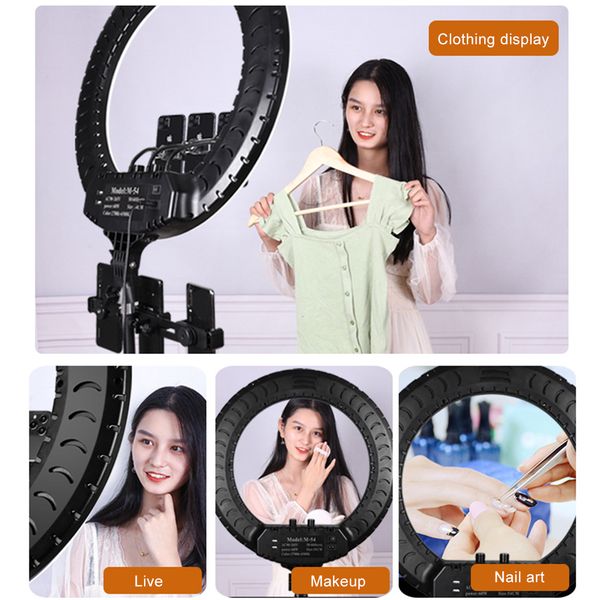 quality 21 inch 54cm led ring light dimmable video studio pgraphy lighting for dslr youtube live streaming p with tripod
quality 21 inch 54cm led ring light dimmable video studio pgraphy lighting for dslr youtube live streaming p with tripod