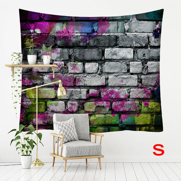 3d printed wall hanging home colorful stone brick polyester ornament tapestry
3d printed wall hanging home colorful stone brick polyester ornament tapestry