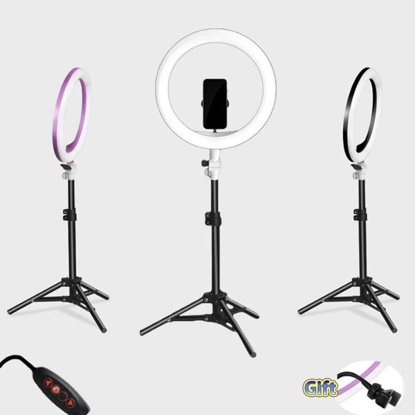 pgraphy led selfie ring light three-speed cold and warm stepless lighting dimmable with usb plug lamp&tripod stand
pgraphy led selfie ring light three-speed cold and warm stepless lighting dimmable with usb plug lamp&tripod stand