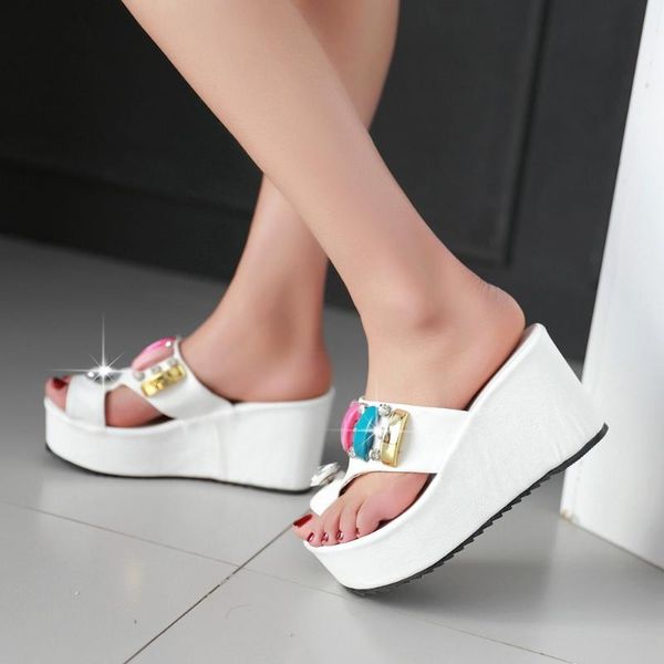 summer women slippers rhinestone wedge flip flops slippers designer slides woman luxury 2020 white beach flip flops gilrs, Black
summer women slippers rhinestone wedge flip flops slippers designer slides woman luxury 2020 white beach flip flops gilrs, Black