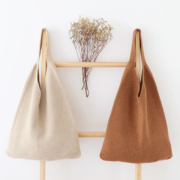 crochet vest handbag shoulder bags for women vintage retro knitting handle bag female trendy soft big capacity tote bag
crochet vest handbag shoulder bags for women vintage retro knitting handle bag female trendy soft big capacity tote bag
