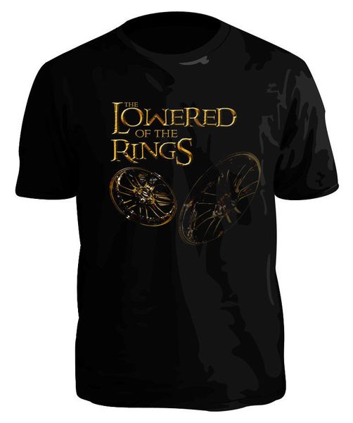 new mens t-shirt summer casual 'lowered of the rings' lowered car culture personalized t shirts
new mens t-shirt summer casual 'lowered of the rings' lowered car culture personalized t shirts