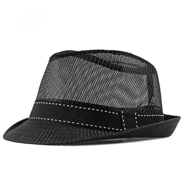 summer men's fedoras openwork polyester net travel outdoor leisure dome jazz black hat female fascinator sun hats, Blue;gray
summer men's fedoras openwork polyester net travel outdoor leisure dome jazz black hat female fascinator sun hats, Blue;gray