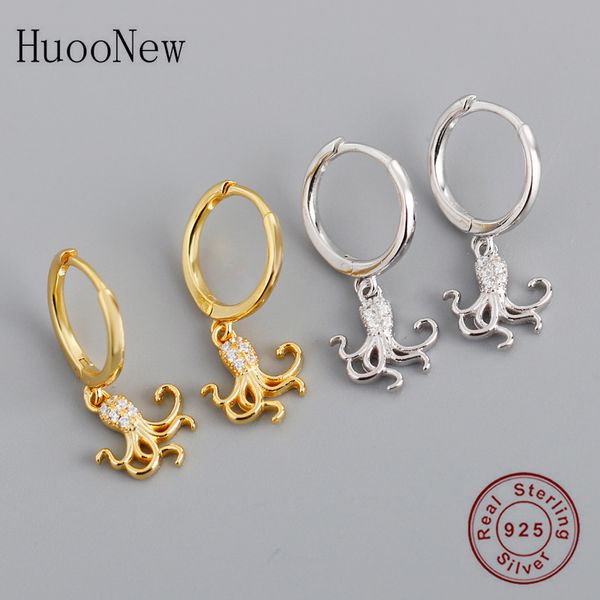 hoop & huggie 925 silver gold color sea animal ocs zircon earring piercing pendientes boucles doreilles brinco for women 2021 fashion, Golden;silver
hoop & huggie 925 silver gold color sea animal ocs zircon earring piercing pendientes boucles doreilles brinco for women 2021 fashion, Golden;silver