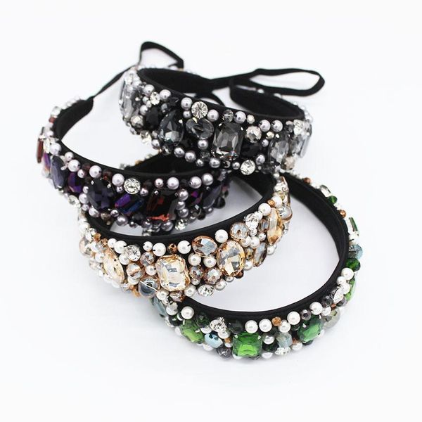 fashion jewelry hair jewelry baroque headband big gem pearl wild fashion temperament t stage catwalk hair accessories, White;golden
fashion jewelry hair jewelry baroque headband big gem pearl wild fashion temperament t stage catwalk hair accessories, White;golden