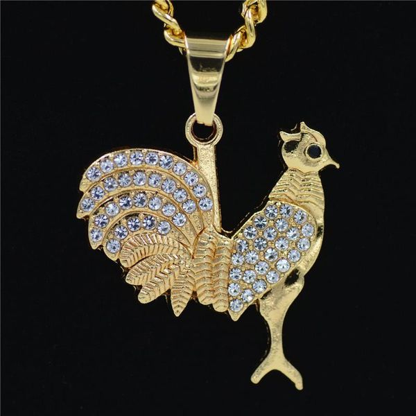 pendants standing rooster cock with feather necklaces animal fashion trendy street snap jewelry, Silver
pendants standing rooster cock with feather necklaces animal fashion trendy street snap jewelry, Silver