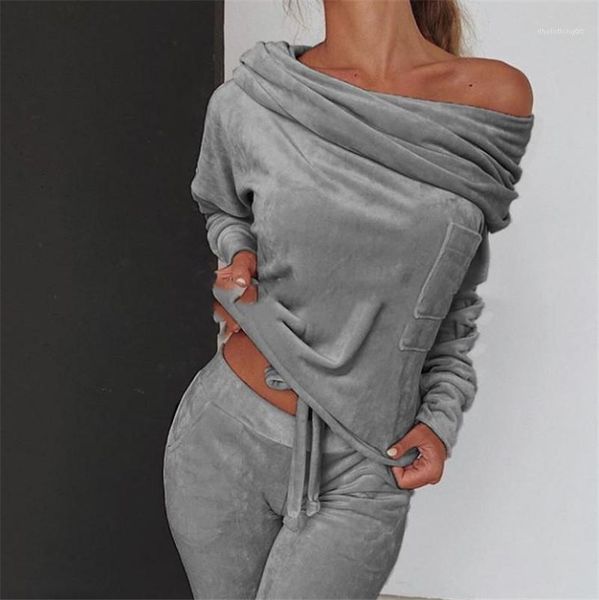 sweatshirt pants sets sport wear tracksuit women velvet lounge suit sweatshirt women 2 pieces set tracksuit autumn one shoulder, White
sweatshirt pants sets sport wear tracksuit women velvet lounge suit sweatshirt women 2 pieces set tracksuit autumn one shoulder, White
