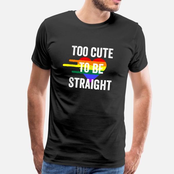 too cute to be straight tee lgbt gay pride shirt t shirt men customize cotton plus size 3xl leisure famous basic spring autumn family shirt
too cute to be straight tee lgbt gay pride shirt t shirt men customize cotton plus size 3xl leisure famous basic spring autumn family shirt