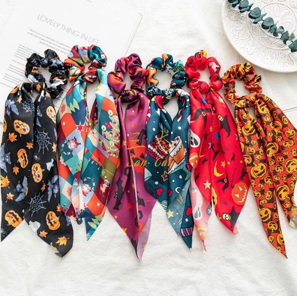 halloween hair scarf satin ribbon hair scrunchies tie rope elastic bow hair band ponytail holder scarfs pumpkin hairband christmas gift 5828, Slivery;white
halloween hair scarf satin ribbon hair scrunchies tie rope elastic bow hair band ponytail holder scarfs pumpkin hairband christmas gift 5828, Slivery;white