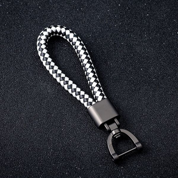 braid wave rope keychain leather car key ring for metal car key case for holder cute gift friends styling, Silver
braid wave rope keychain leather car key ring for metal car key case for holder cute gift friends styling, Silver