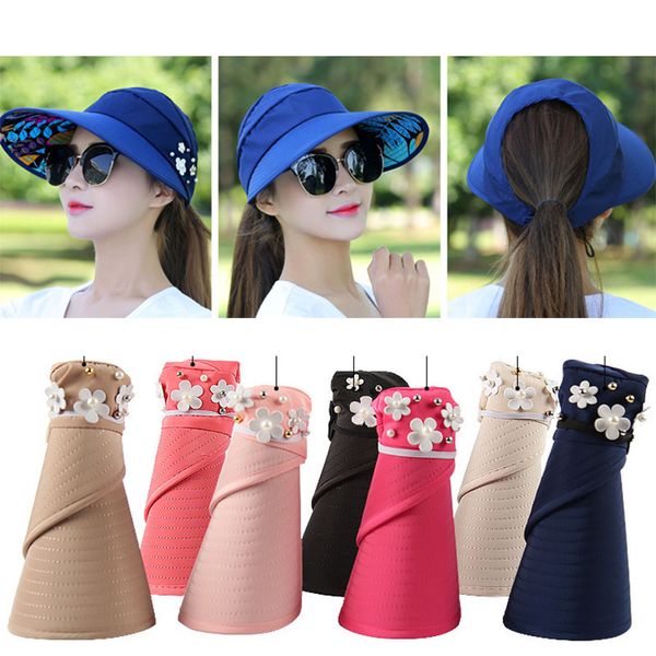 new promotion summer women floral sun hats foldable sun visor caps suncreen floppy cap chapeau femme large brim beach hats, Blue;gray
new promotion summer women floral sun hats foldable sun visor caps suncreen floppy cap chapeau femme large brim beach hats, Blue;gray