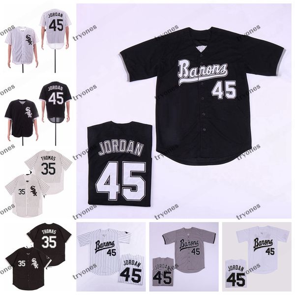 ncaa college michael jodan #45 birmingham barons baseball jerseys frank 35 thomas jersey stitched baseball shirts black white s-xxxl
ncaa college michael jodan #45 birmingham barons baseball jerseys frank 35 thomas jersey stitched baseball shirts black white s-xxxl