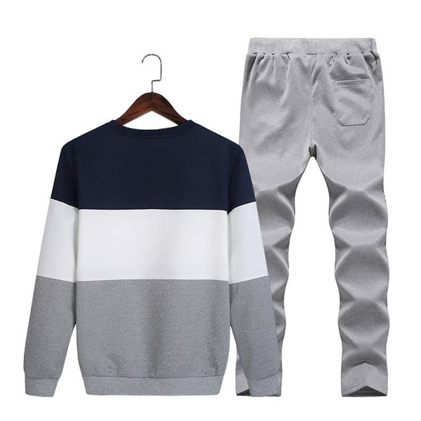 gym clothing 2021 men sets fashion sporting suit brand patchwork sweatshirt +sweatpants mens 2 pieces slim tracksuit #c, White;black
gym clothing 2021 men sets fashion sporting suit brand patchwork sweatshirt +sweatpants mens 2 pieces slim tracksuit #c, White;black