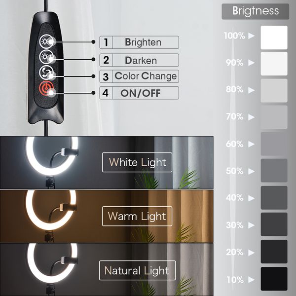 led ring light pgraphy lighting selfie lamp usb dimmable with tripod for youtube makeup video live p studio
led ring light pgraphy lighting selfie lamp usb dimmable with tripod for youtube makeup video live p studio