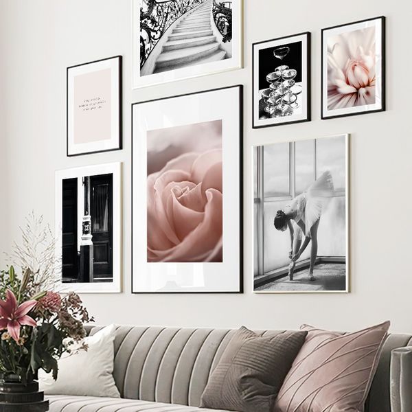 wall art canvas painting rose flower ballet girl black white house nordic posters and prints wall pictures for living room decor
wall art canvas painting rose flower ballet girl black white house nordic posters and prints wall pictures for living room decor