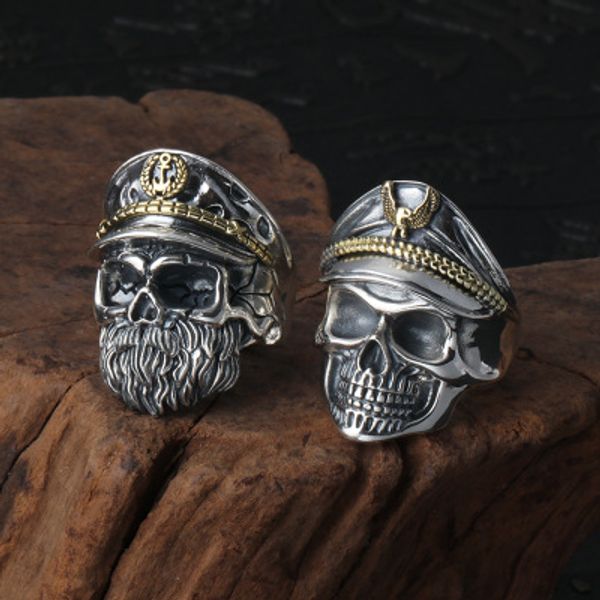 925 sterling silver jewelry men women pirate captain opening valentine's day gift ring
925 sterling silver jewelry men women pirate captain opening valentine's day gift ring