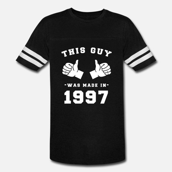 this guy was made in 1997 birthday t shirt men customize 100% cotton plus size 3xl clothing anti-wrinkle casual summer style family shirt
this guy was made in 1997 birthday t shirt men customize 100% cotton plus size 3xl clothing anti-wrinkle casual summer style family shirt