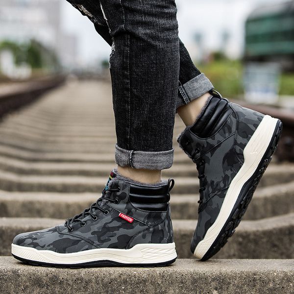 2020 snow boots men winter shoes fashion ins sneakers warm shoes for cold winter man sneakers casual brand men ankle boots a1900, Black
2020 snow boots men winter shoes fashion ins sneakers warm shoes for cold winter man sneakers casual brand men ankle boots a1900, Black