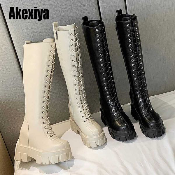 chunky platform pu leather knee high boots women retro punk height increasing long boots woman lace up fashion 2020 u706, Black
chunky platform pu leather knee high boots women retro punk height increasing long boots woman lace up fashion 2020 u706, Black