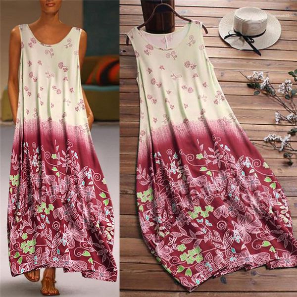 summer ladies clothing womens designer floral printed chiffon dress sleeveless crew neck casual female clothing, Black;gray
summer ladies clothing womens designer floral printed chiffon dress sleeveless crew neck casual female clothing, Black;gray