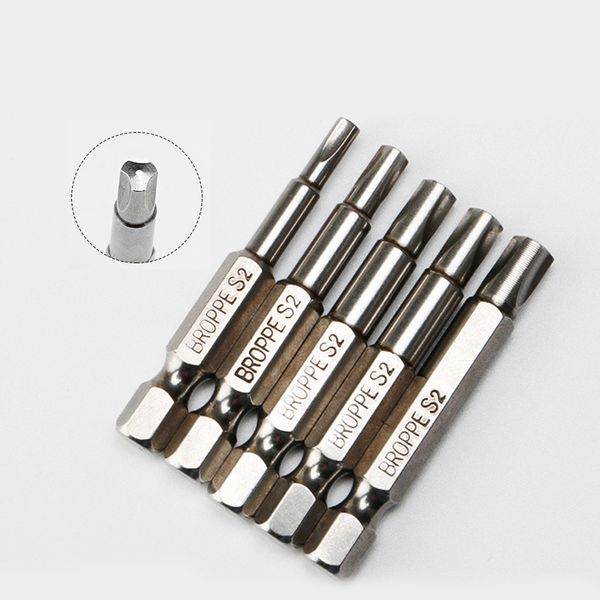 4 pcs/set 1/4" 50mm specialty y-type screwdriver bits s2 alloy steel electric drill screw-driver head power driver tools y4-y8
4 pcs/set 1/4" 50mm specialty y-type screwdriver bits s2 alloy steel electric drill screw-driver head power driver tools y4-y8