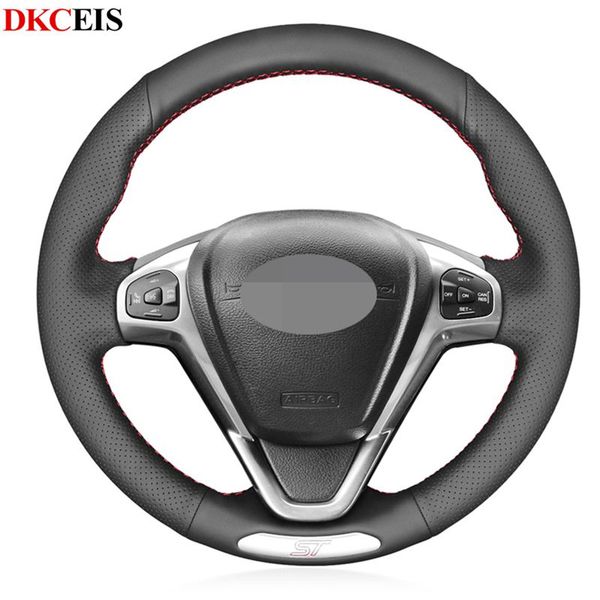 steering wheel covers diy hand-stitched black soft pu artificial leather car cover for fiesta st 2013 2014-2021 2021
steering wheel covers diy hand-stitched black soft pu artificial leather car cover for fiesta st 2013 2014-2021 2021