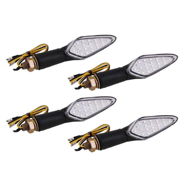 4pcs/set 20led 12v motorcycle turn signal flashing lamp built-in flash relay motorbike flowing water blinker tail light
4pcs/set 20led 12v motorcycle turn signal flashing lamp built-in flash relay motorbike flowing water blinker tail light