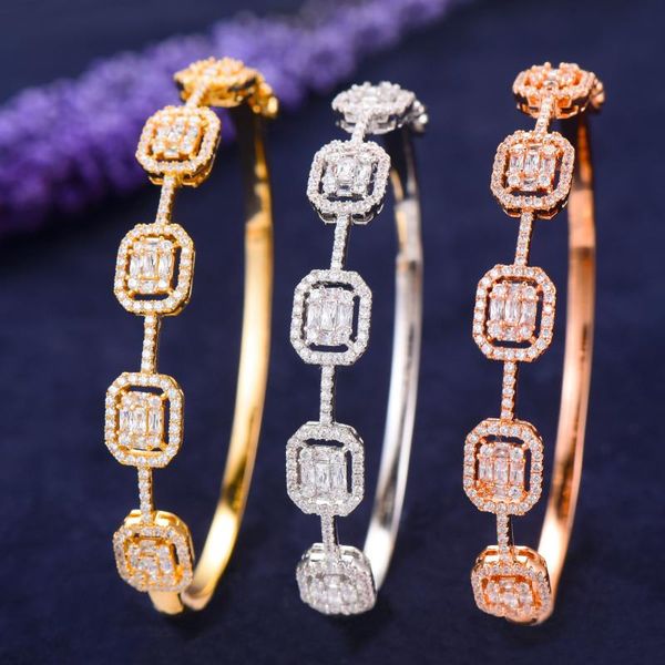 3 colors charms cz statement bangle women wedding jewelry full cubic zircon dubai korean bracelets 2020 new design bangles, Black
3 colors charms cz statement bangle women wedding jewelry full cubic zircon dubai korean bracelets 2020 new design bangles, Black