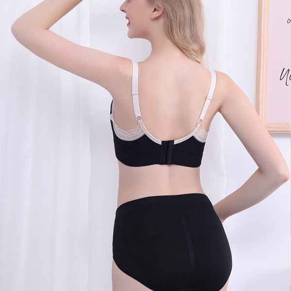 new women wirebreastfeeding bra padded lace nursing bralette sleeping maternity bras, White;black
new women wirebreastfeeding bra padded lace nursing bralette sleeping maternity bras, White;black