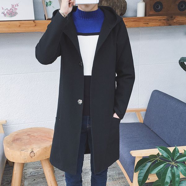 casual fashion winter fashion long wool coats long sleeve solid wool blend coat and jacket warm single breasted coat overcoat, Black
casual fashion winter fashion long wool coats long sleeve solid wool blend coat and jacket warm single breasted coat overcoat, Black