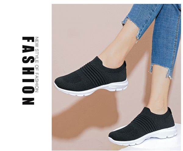 women shoes knitting sock sneakers fashion women vulcanize shoes female air mesh sneakers flat casual tenis feminino, Black
women shoes knitting sock sneakers fashion women vulcanize shoes female air mesh sneakers flat casual tenis feminino, Black
