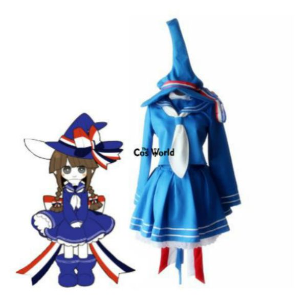 wadanohara and the great blue sea sailor suit school uniform cosplay costume, Black;red
wadanohara and the great blue sea sailor suit school uniform cosplay costume, Black;red
