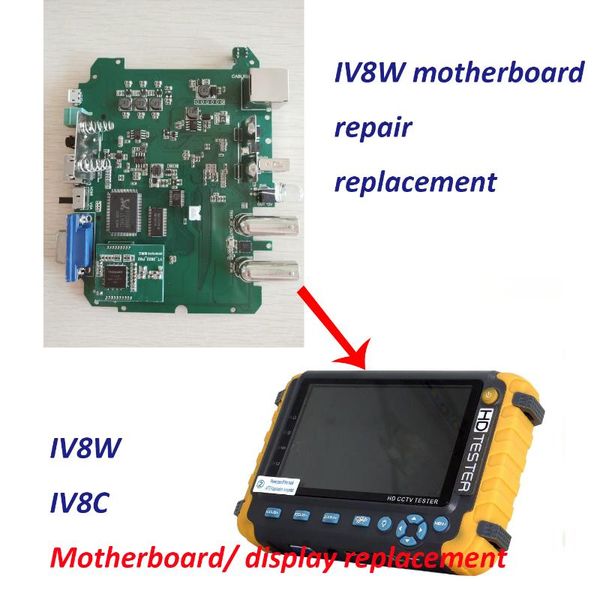 box cameras iv8w / iv8c iv7w repair , chip replacement, motherboard replacement ,iv8w mainboard for cctv tester only
box cameras iv8w / iv8c iv7w repair , chip replacement, motherboard replacement ,iv8w mainboard for cctv tester only