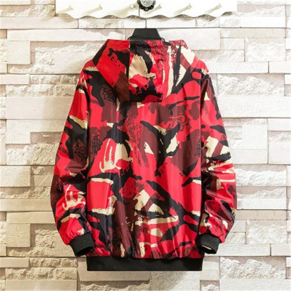 male designer coats floral camouflage man jacket zipper pocket mens coats long sleeved casual outerwear clothing fashion new, Black;brown
male designer coats floral camouflage man jacket zipper pocket mens coats long sleeved casual outerwear clothing fashion new, Black;brown