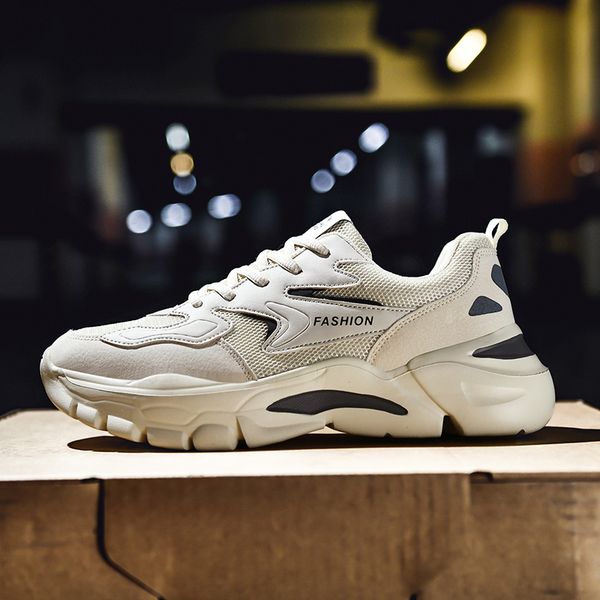 new thick-soled sports men's shoes that will be popular in autumn and winter, Black
new thick-soled sports men's shoes that will be popular in autumn and winter, Black