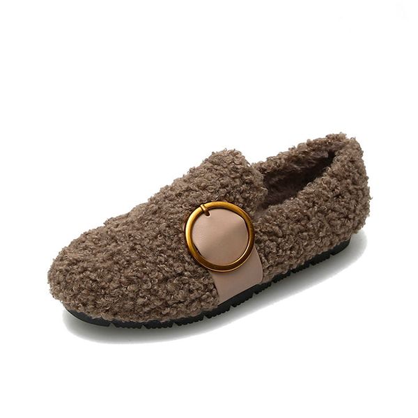 faux wool fur loafers shoes women winter buckle flats shoes size 33-43 women slip on cream flats furry loafers for girls, Black
faux wool fur loafers shoes women winter buckle flats shoes size 33-43 women slip on cream flats furry loafers for girls, Black
