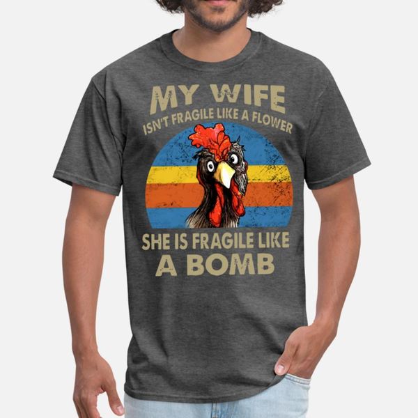 my wife is not fragile like a flower she is fragil t shirt men printing short sleeve s-xxxl original loose casual summer style normal shirt
my wife is not fragile like a flower she is fragil t shirt men printing short sleeve s-xxxl original loose casual summer style normal shirt