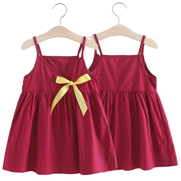 girl's dresses girls dress summer ribbon cotton sling princess kids christmas party prom elegant costumes birthday clothing, Red;yellow
girl's dresses girls dress summer ribbon cotton sling princess kids christmas party prom elegant costumes birthday clothing, Red;yellow