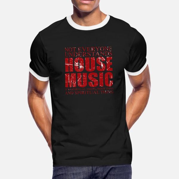 house music t shirt men designing short sleeve s-3xl normal loose funny casual summer style family shirt
house music t shirt men designing short sleeve s-3xl normal loose funny casual summer style family shirt