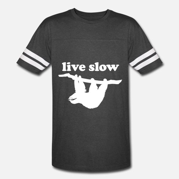 live slow cute sloth t shirt men designer 100% cotton s-3xl pictures interesting humor summer style family shirt
live slow cute sloth t shirt men designer 100% cotton s-3xl pictures interesting humor summer style family shirt