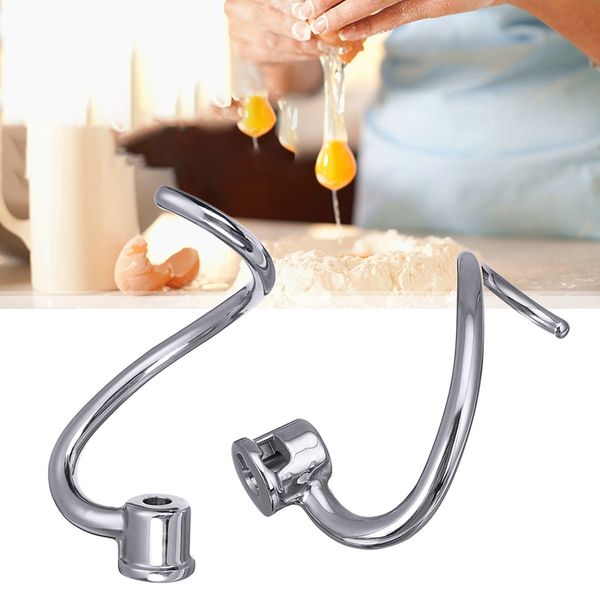 stainless steel hook electric mixer parts for ksmc7qdh 5ksm7580x for mixers bread maker tools