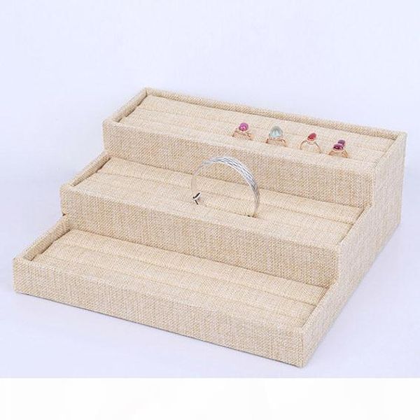 linen ring holder rings display stand earring storage rack fine ring stud tray jewelry box display stand props, Black
linen ring holder rings display stand earring storage rack fine ring stud tray jewelry box display stand props, Black