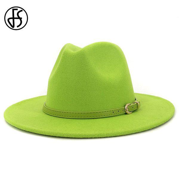 fs green purple fedora hat for women men wool felt wide brim hats vintage trilby jazz couple cap winter autumn chapeau femme, Blue;gray
fs green purple fedora hat for women men wool felt wide brim hats vintage trilby jazz couple cap winter autumn chapeau femme, Blue;gray