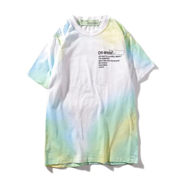 19ss designer new york splash ink gradient short-sleeved t-shirt men and women couples beauty wave rendering shirt, White;black
19ss designer new york splash ink gradient short-sleeved t-shirt men and women couples beauty wave rendering shirt, White;black