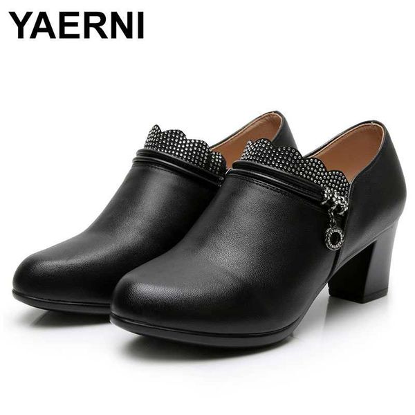 yaerni 2020 new autumn rhinestone shoes woman high heel shoes comfort soft non-slip genuine leather women high, Black
yaerni 2020 new autumn rhinestone shoes woman high heel shoes comfort soft non-slip genuine leather women high, Black