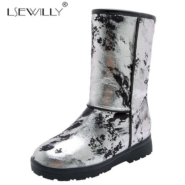 lsewilly 2020 new snow boots women round toe slip on flat with mid calf boots comfortable keep warm winter white k263, Black
lsewilly 2020 new snow boots women round toe slip on flat with mid calf boots comfortable keep warm winter white k263, Black