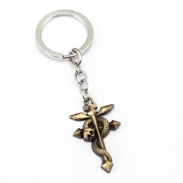 fullmetal alchemist keychain cross charm key chain men key ring holder anime chaveiro pendant jewelry souvenir ys12031, Silver
fullmetal alchemist keychain cross charm key chain men key ring holder anime chaveiro pendant jewelry souvenir ys12031, Silver