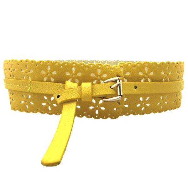 womens hollow flower wide waist wide waistband new fashion pu leather lady bind belts women belt dress adornment, Black;brown
womens hollow flower wide waist wide waistband new fashion pu leather lady bind belts women belt dress adornment, Black;brown