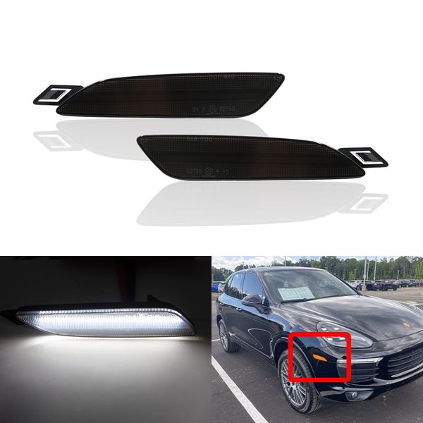 2x smoked front white led side marker lights for gen 958 2020-2020 replace oem: 7p5.945.127 & 7p5.945.128
2x smoked front white led side marker lights for gen 958 2020-2020 replace oem: 7p5.945.127 & 7p5.945.128